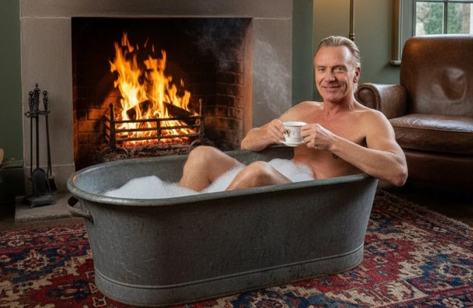 Sting has spent £80,000 on a new bath