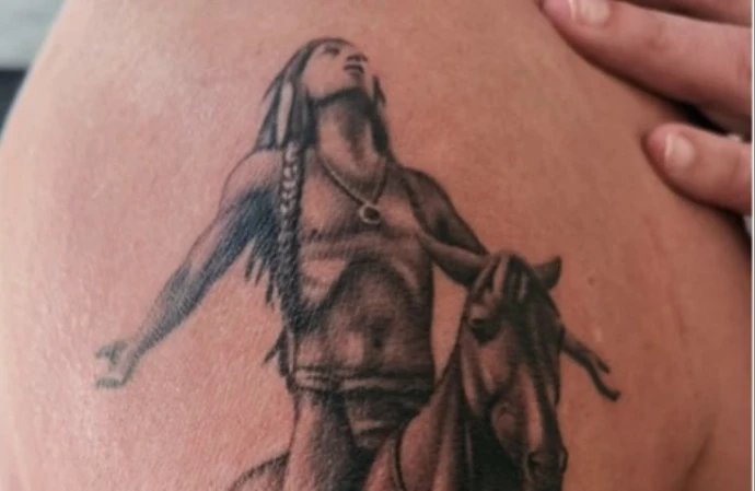 John Stamos has got his first tattoo