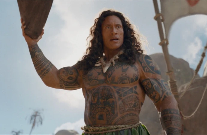 Dwayne Johnson in Moana