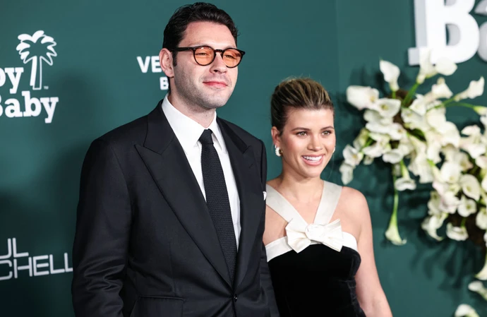 Couple Elliot Grainge and Sofia Richie Grainge