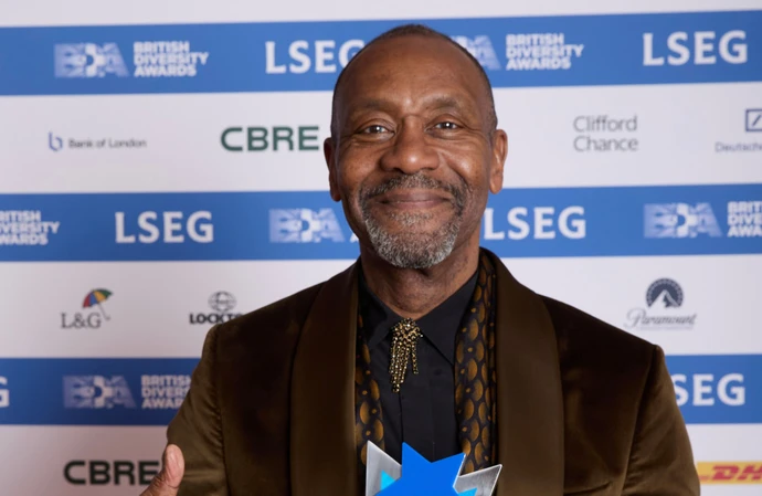 Lenny Henry with his Lifetime Achievement Award at the British Diversity Awards 2026 / Credit: Andy Edgecumbe