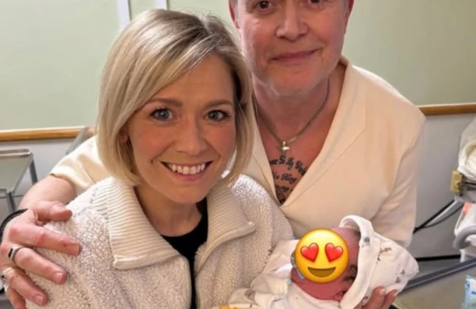 Darren Day and Suzanne Shaw have announced they are grandparents