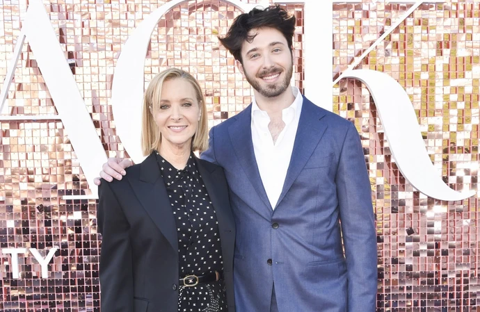 Lisa Kudrow and her son Julian Murray Stern