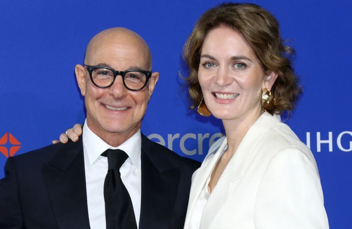 Stanley Tucci and Felicity Blunt - Emily Blunt