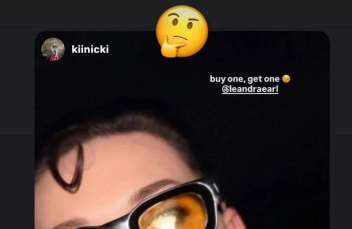 Kelly Osbourne has fuelled fresh romance speculation after sharing images of Kiinicki on social media