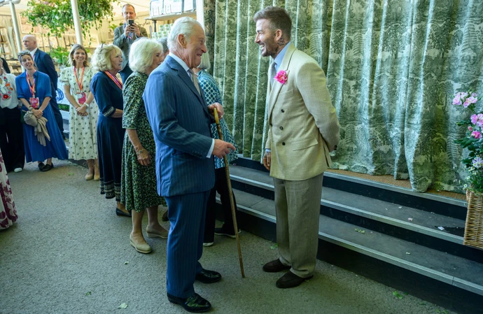 King Charles and Sir David Beckham have designed a garden together for the Chelsea Flower Show