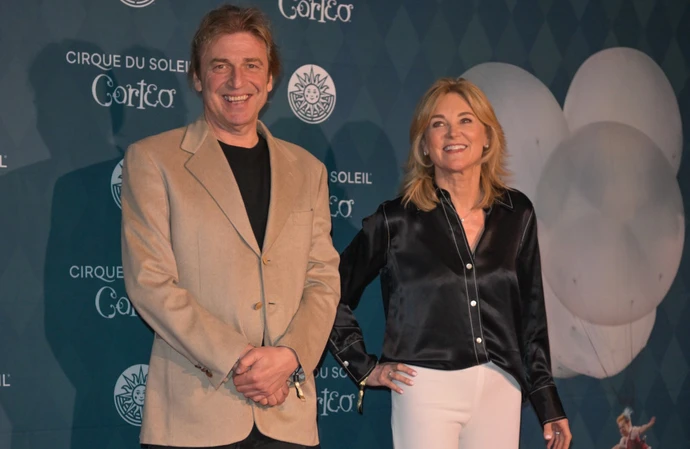 Mark Armstong and Anthea Turner