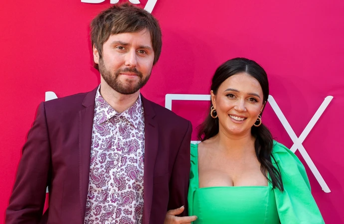 James Buckley and his wife Clair in 2022