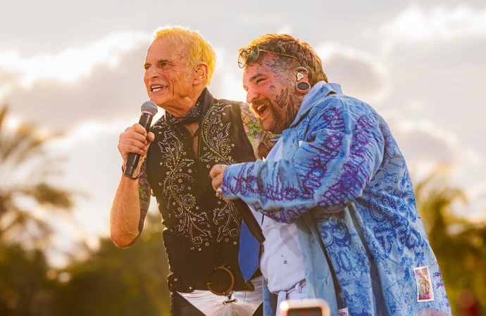 David Lee Roth and Teddy Swims