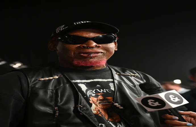 Dennis Rodman paid tribute to Hulk Hogan