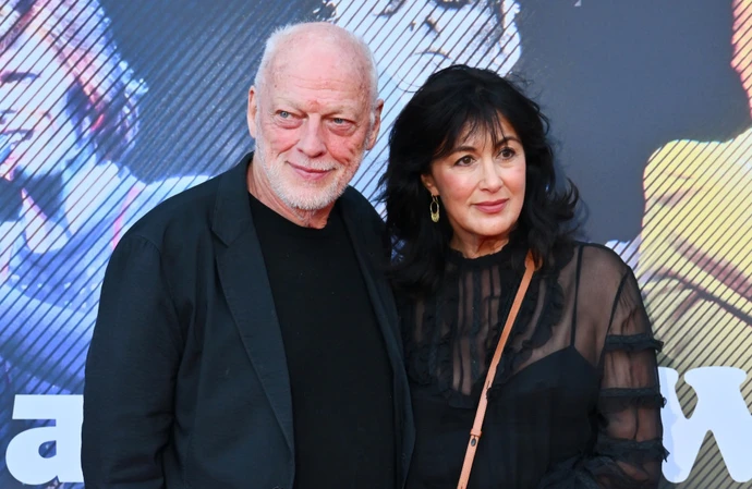 David Gilmour and Polly Samson