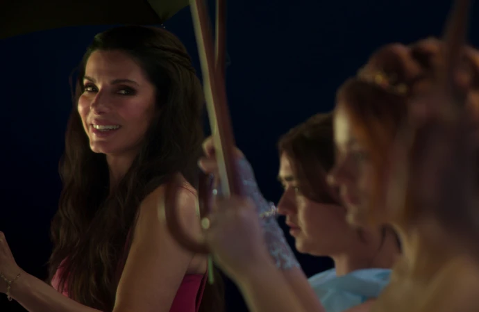 Sandra Bullock, Maisie Williams and Joey King in Practical Magic 2