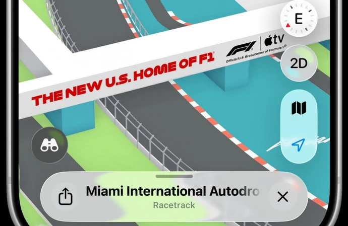 Apple Maps has launched a bunch of tools for those attending the Miami F1 Grand Prix
