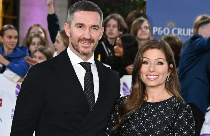 Soap couple Anthony Quinlan and Nikki Sanderson