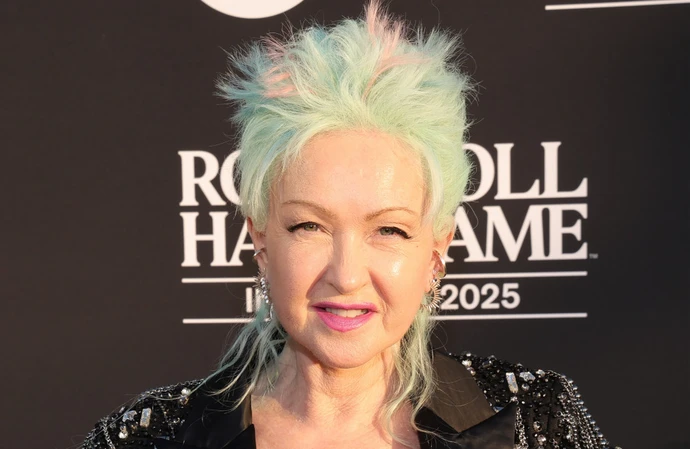 Cyndi Lauper didn't hold back when a concert-goer interrupted her speech