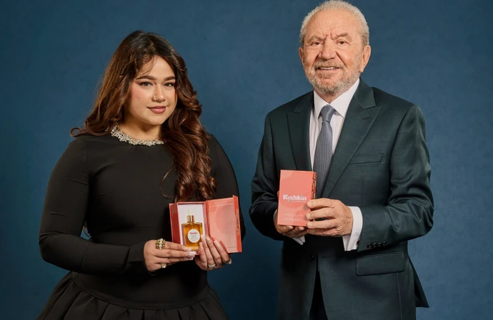 Karishma Vijay and Lord Alan Sugar
