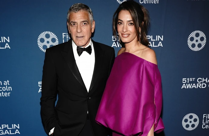 Couple George Clooney and Amal Clooney
