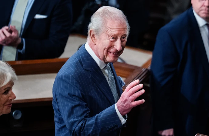 King Charles is on a tour of the US