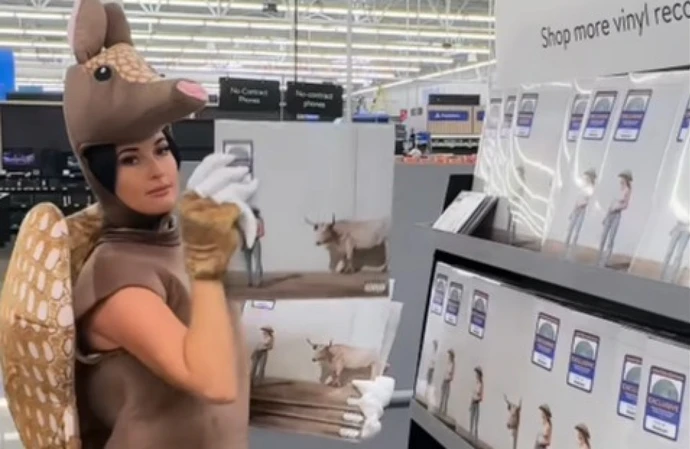 Kacey Musgraves went undercover as an armadillo