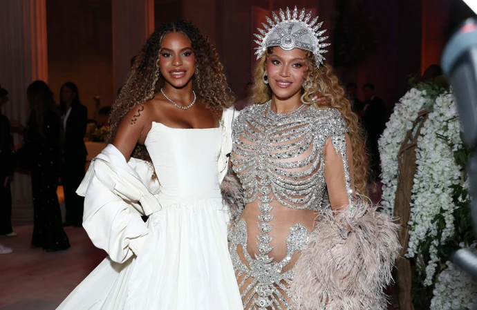 Blue Ivy Carter e Beyoncé no Met Gala