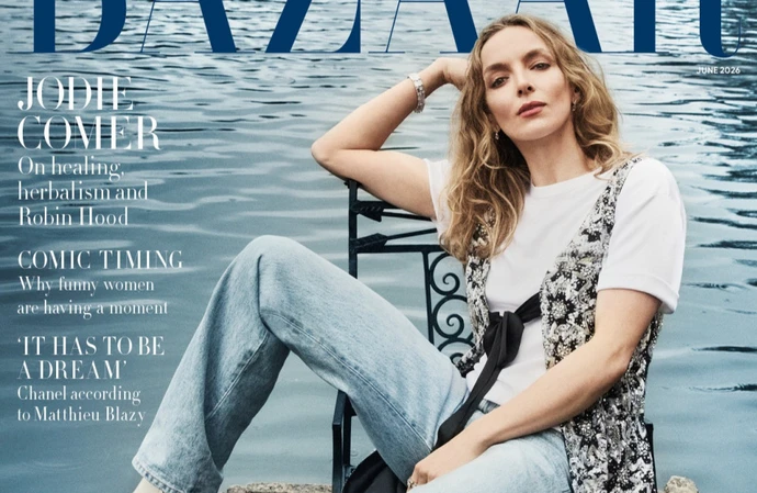 Jodie Comer covers Harper's Bazaar UK magazine © Harper's Bazaar UK / Marcus Ohlsson