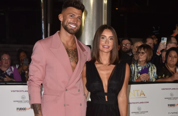 Jake Quickenden and Sophie Church
