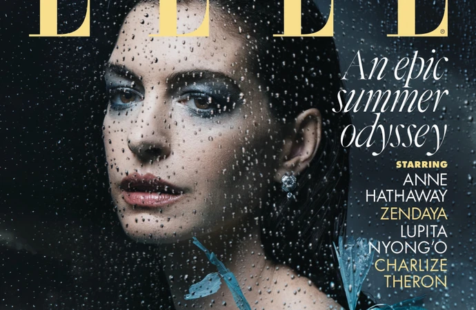Anne Hathaway covers ELLE UK magazine
