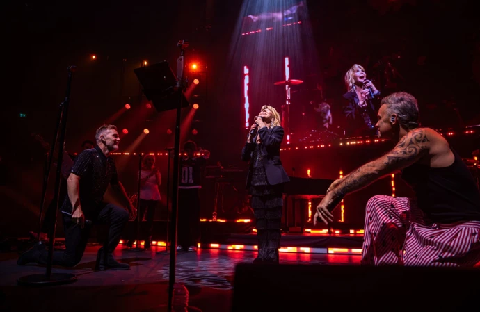 The trio stole the show at Lulu's charity bash