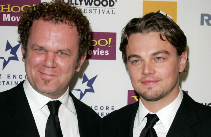 John C. Reilly and Leonardo DiCaprio