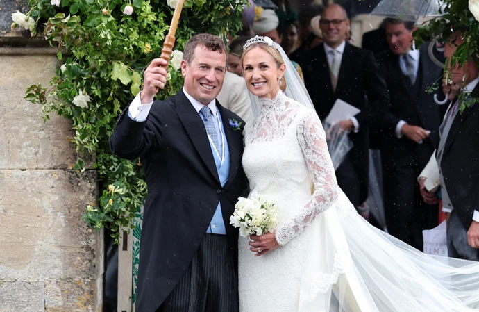 Peter Phillips has married Harriet Sperling