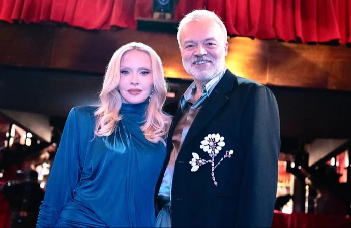 Madonna and Graham Norton