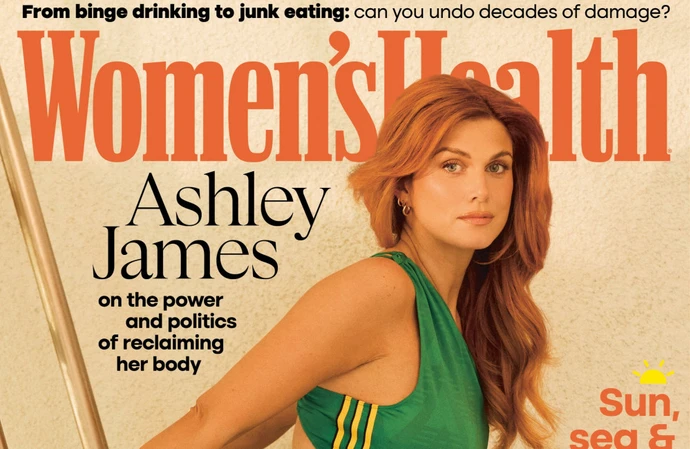 Ashley James graces the July/August issue cover of Women’s Health UK / © Matthew Monfredi/Women’s Health UK