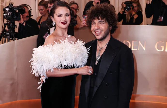 Couple Selena Gomez and Benny Blanco