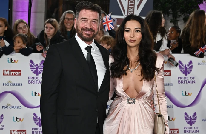 Couple Nick Knowles and Katie Dadzie