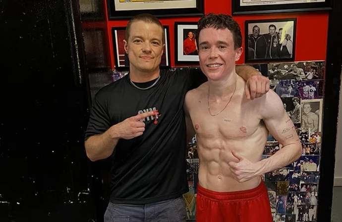 Elliot Page has embrace boxing as his key workout