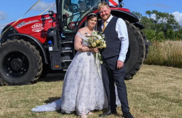 Kaleb Cooper has married his long-term partner Taya Wilkinson