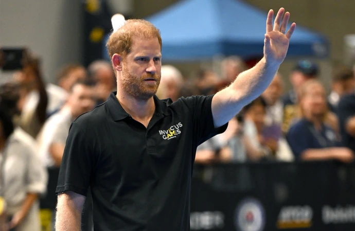 Prince Harry attends the Invictus Games event in Birmingham