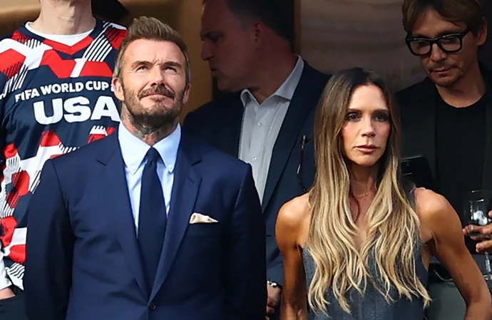 Sir David and Victoria Beckham