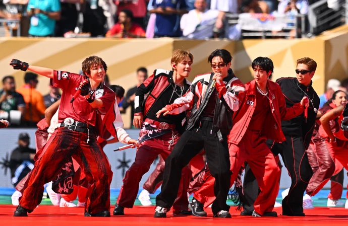 BTS bring K-pop to the World Cup 