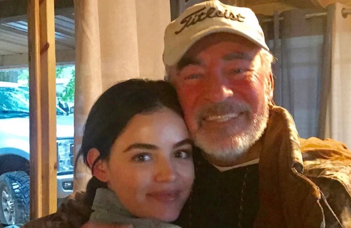 Lucy Hale and her dad Preston / © Instagram