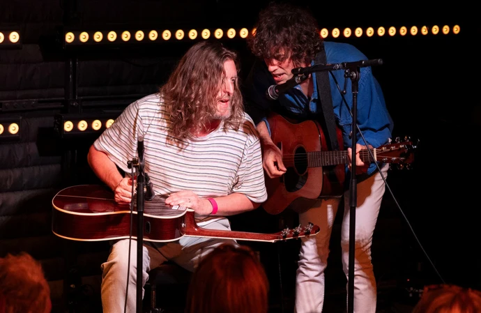 Razorlight's Andy Burrows and Johnny Borrell