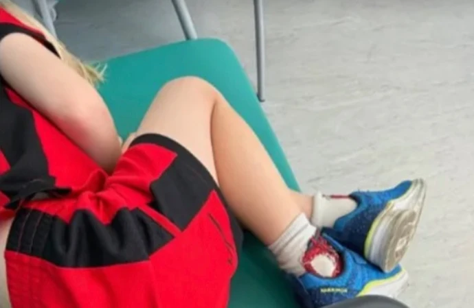 Melissa Suffield's son in A+E / © Instagram