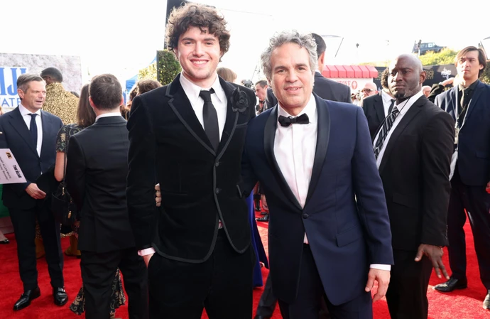 Keen Ruffalo and his dad, Mark Ruffalo