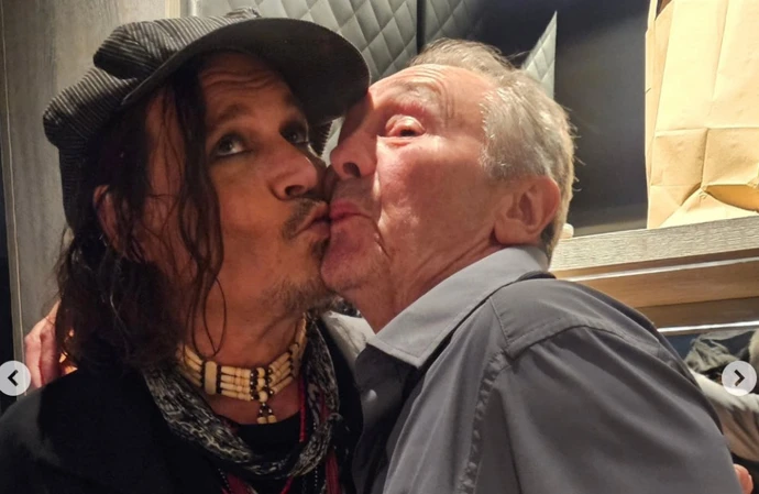 Johnny Depp and Paul Whitehouse revisit The Fast Show sketch