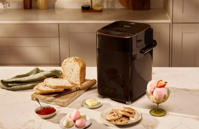 The Panasonic Mini Bread and Ice Cream Maker is a game-changer