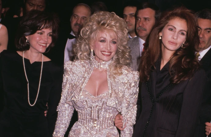 Dolly Parton starred with Sally Field and Julia Roberts in Steel Magnolias