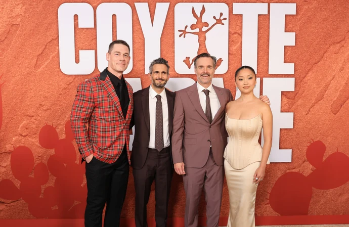 John Cena, Dave Green, Will Forte and Lana Condor