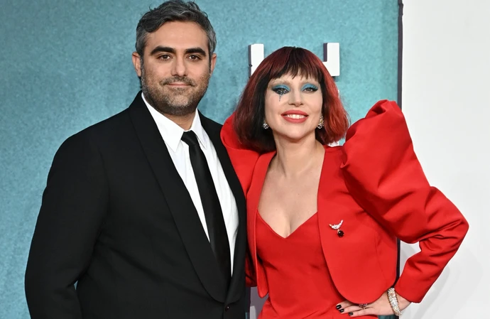 Couple Lady Gaga and Michael Polansky