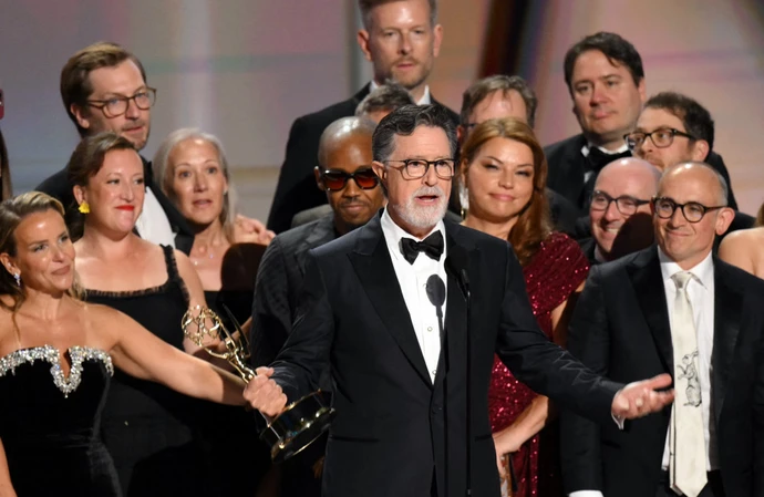 Stephen Colbert won an Emmy