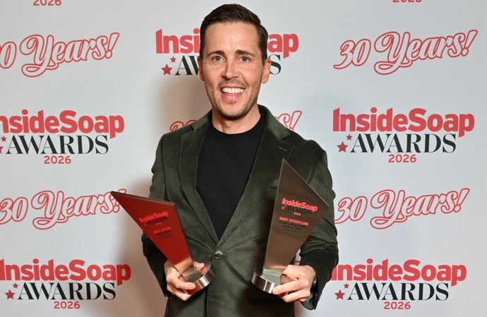 Coronation Street's Gareth Pierce won big at the Inside Soap Awards